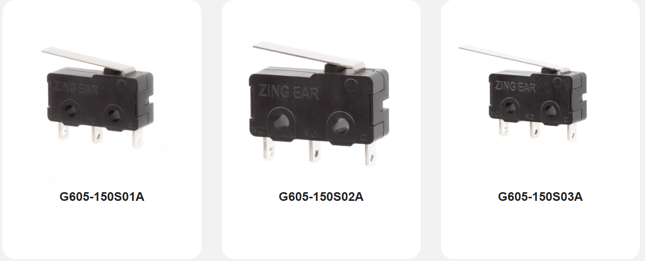 ZINGEAR G6 系列微动开关